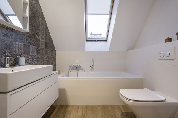 Attic Bathroom Construction in Leander